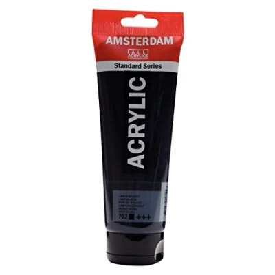 Image of Amsterdam Standard Series Acrylic Tube 250 ml Lamp Black 702 (17127020)