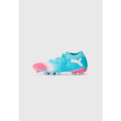 Image of Puma Future 8 Match Football boots firm ground, Men&#039;s, Size: 7, Hero blue/white/sunset pink shoes