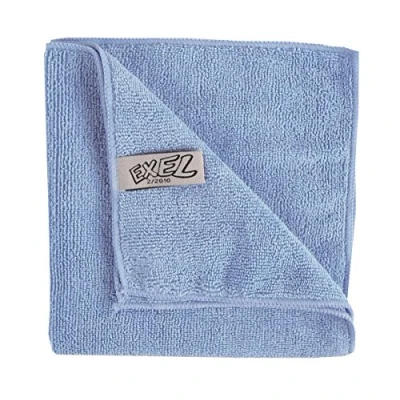 Image of Robert Scott CICS009 Microfibre Cloth, Contract, 40 cm x cm, Blue (Pack of 10)