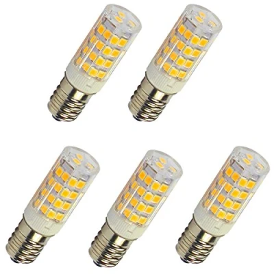 Image of Aoxdi E14 LED Bulb 5W, Warm White, 51 SMD 2835 Light Lamp Energy Saving E14, AC220 240V, 5 Pack