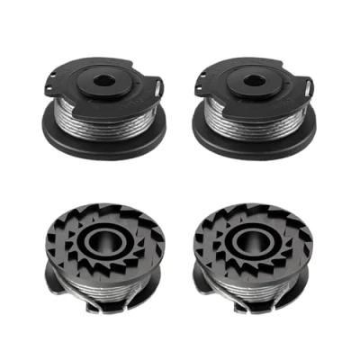 Image of Viilich 4pcs Strimmer Spool Compatible with Bosch EasyGrassCut Art 23 SL 26 28 2300 Easy Grass Trimmer,Strimmer Wire Replacement for F016800569/F016800385