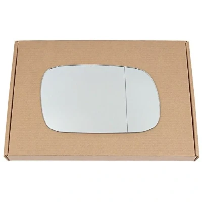 Image of Less4spares Wing Mirror Glass Right Compatible with Subaru Impreza 1997 2007 STICK ON Driver Off Side Blind Spot