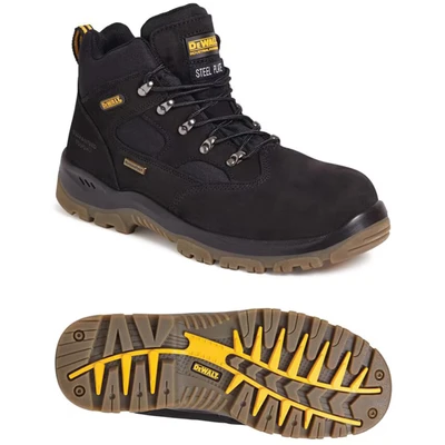 Image of DEWALT Sympatex, Men&#039;s Safety Boots, Black (Black Challenger 4), 11 UK