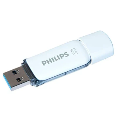 Image of Philips SU000710 32 GB 100MB/s lesen USB 3.0 Snow Pen Drive, Black