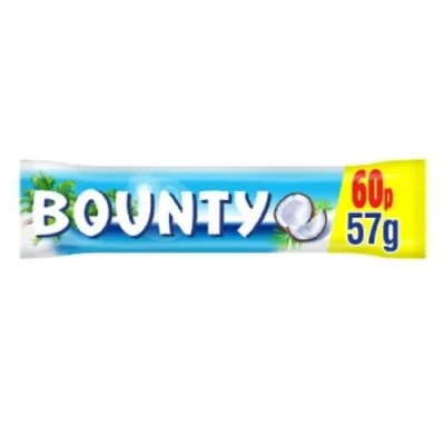 Image of Bounty Coconut Milk Chocolate Bar 57g x Case of 24