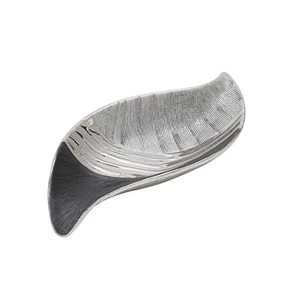 Image of Dekohelden24 Silverline Home Collection, Silver Grey., Schale 27 cm