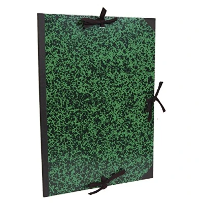 Image of Clairefontaine Ref 33000C Annonay Art Folder 61x76cm Size, Ribbon Tie Closure, 30mm Spine, White Paper Lining, Acid Free Suitable for Transporting Artwork