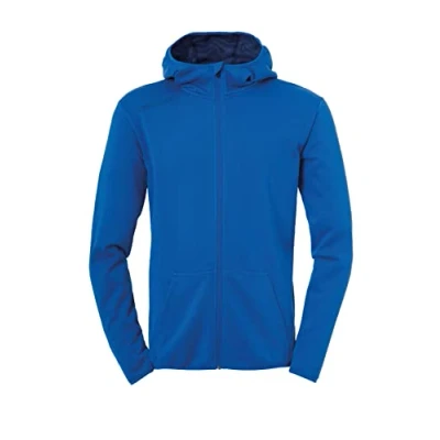 Image of uhlsport Men&#039;s ESSENTIAL HOOD JACKET, azure blue, S