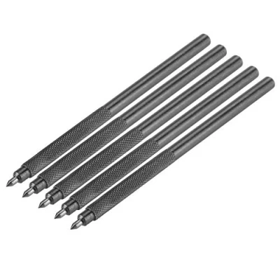 Image of Scribe,Samfox Pocket Alloy Scriber Scribe Pen with Carbide for Metal Glass Ceramics Stone Wood