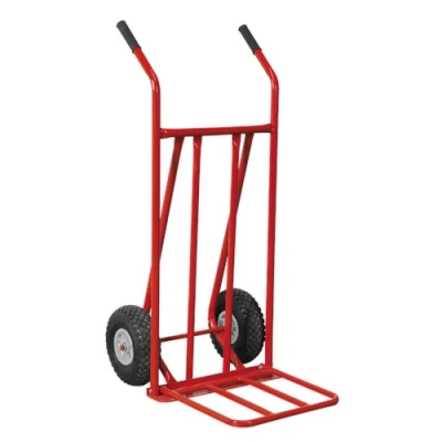Image of Sealey Sack Truck with Pneumatic Tyres Folding 150kg Capacity
