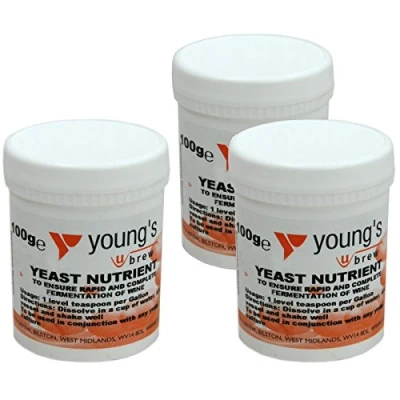 Image of 3x Yeast Nutrient 100g Youngs Home brew Beer &amp; Wine Making Chemicals