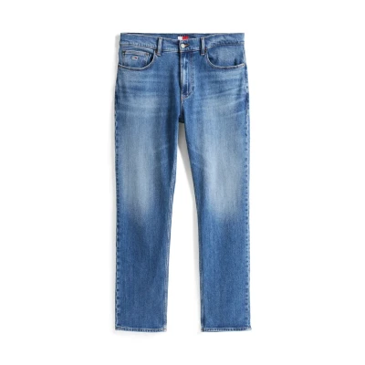 Image of Tommy Jeans Straight leg jeans, Men&#039;s, Size: 38x30, Denim medium