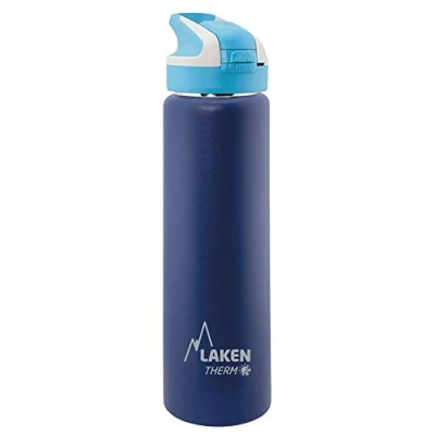 Image of Laken Unisex Adult Thermos TS7A Flask, Blue, 18/8 0.75 L