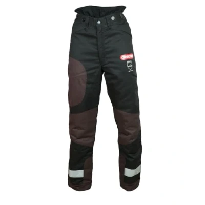 Image of Oregon Yukon + Type A Class 1 (20 m / s) Chainsaw Protective trousers for Sawing, Black, Size S (EU 42 44)