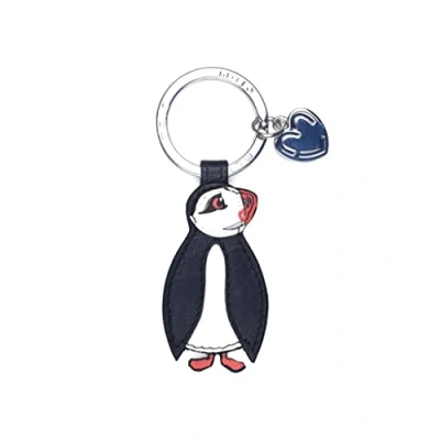 Image of Mala Leather Lundi Puffin Keyring 911 82