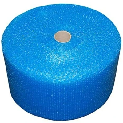 Image of REALPACK® 1 x Roll Blue Strong Bubble Wrap Size : Wide 20&quot; 500mm 50m