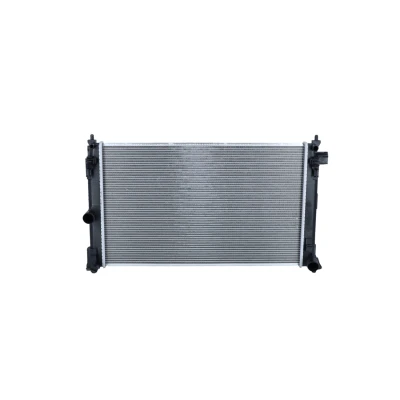 Image of 164000T350 Engine radiator NRF 550331 Aluminium 600mm 360mm 16mm Brazed cooling fins