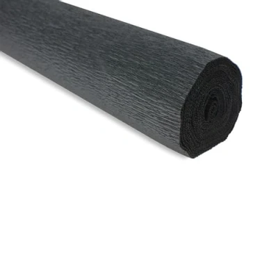 Image of FloristryWarehouse Crepe Paper roll 180g (50 x 250cm) Black (Shade 602)