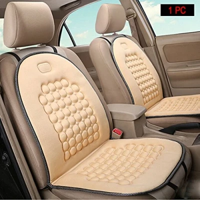 Image of HomDSim Spherical Massage Car Seat Cushions Universal Covers Cushion Chair Massaging Padded Cover (Beige)