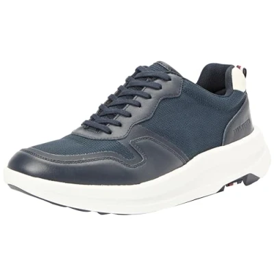 Image of Tommy Hilfiger, Men, Hilfiger Mix Chunky Hybrid Shoe, Blue, 6.5