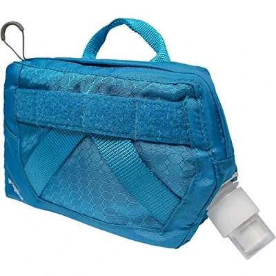 Image of Kurgo RSG Hydration Flask, Travel Water Flask for Dogs, PVC &amp; BPA Free, MOLLE Compatible, Coastal Blue