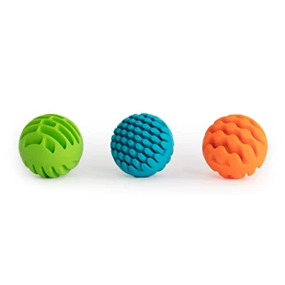Image of Fat Brain Sensory Rollers, Toy, with Chime Sounds, Colourful Development Educational Toy for Girls and Boys 6 Months Older