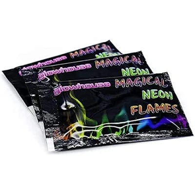 Image of The Glowhouse Magic Neon Flames Mystical Fire Colourant (100 Pack)