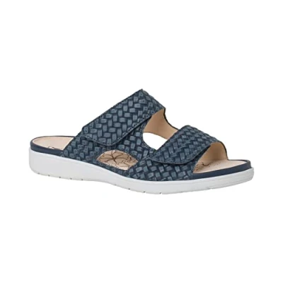 Image of Ganter Women&#039;s Gina Slipper, Dark Blue, 8 UK