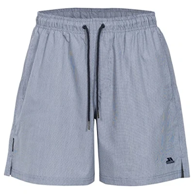 Image of Trespass Men&#039;s Volted Quick Dry Shorts Navy Check, Large