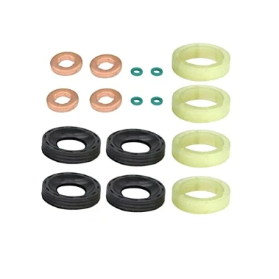 Image of Fuel Injector Seal Washer Oring Kit For PEUGEOT 1007 206 CC 207 3008 307 308 407 5008 Expert Partner 1981 85, 1982 63 AUTORCE