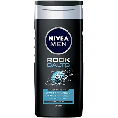 Image of Nivea Men Rock Salts Shower Gel 250 ml Pack of 4