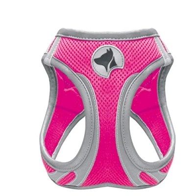 Image of Croci Dog Harness Hiking Reflective, Size M, fuxia