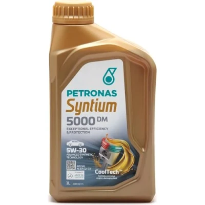 Image of Petronas Syntium 5000 DM 5W 30 Fully Synthetic Engine Oil 1L 1Litre