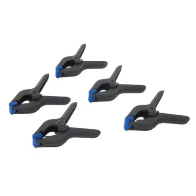 Image of Silverline Spring Clamps 5pk 110mm Length / 50mm Jaw