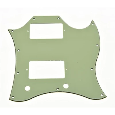 Image of KAISH American Standard SG Full Face Pickguard Guitar Pick Guard for Special Made in USA Mint Green 3 Ply