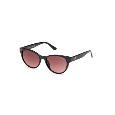 Image of Sunglasses Guess Gu00128 col. 01f Unisex Cat eye Nero