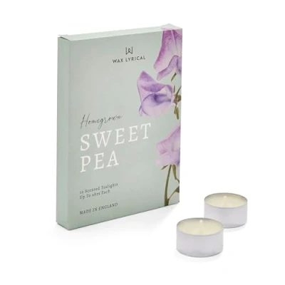 Image of Wax Lyrical Homegrown Sweet Pea Tealights