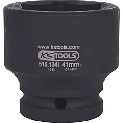 Image of KS Tools 515.1341 Hexagon impact socket, short, 3/4&quot;, 41mm