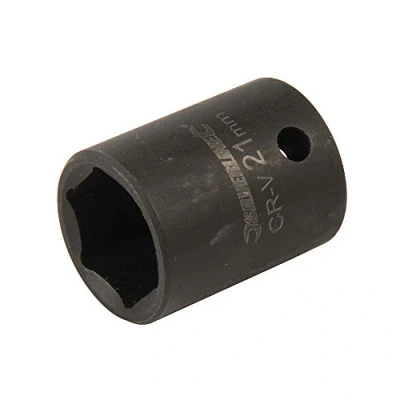 Image of Silverline Impact Socket 1/2&quot; Drive 6pt Metric 21mm