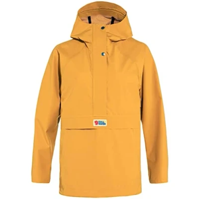 Image of Fjallraven 87094 161 Vardag Hydratic Anorak W Jacket Women&#039;s Mustard Yellow Size XS
