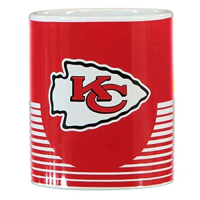 Image of FOCO Kansas City Chiefs NFL Linea Mug Red Tasse Forever Collectibles Stück