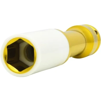 Image of KS Tools 515.2041 1/2&quot; Aluminium wheel impact socket, extra deep, 19mm
