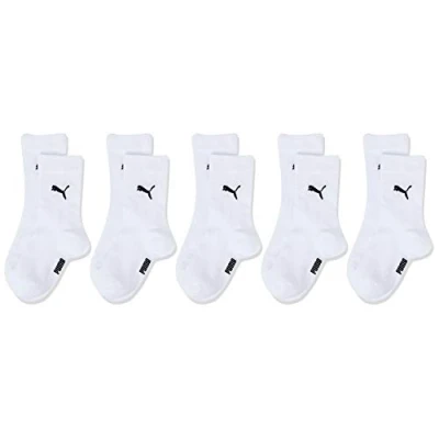Image of PUMA Unisex Kids Clssc Sock, White, 27/30 UK