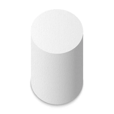 Image of 4&quot; inch Diameter Round Cake Polystyrene Modelling Dummy 8&quot; Deep