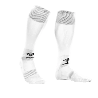 Image of Umbro Joy Junior Kids Football Socks, 99286I 100_30 / 32, white, 30/32