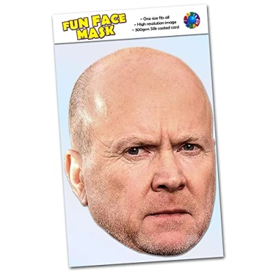 Image of Party People 1 x Steve Mcfadden Celebrity Face Mask Ready To Wear M