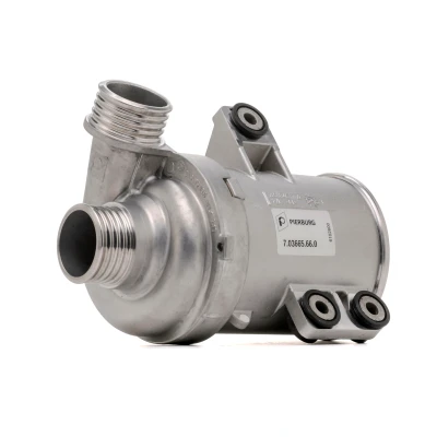 Image of 11517604027, 11518625097, 11518635089, 7604027, 8625097 Water pump PIERBURG 7.03665.66.0 Electric Plastic BMW: 4 Coupe, 3 Touring, 5 Saloon