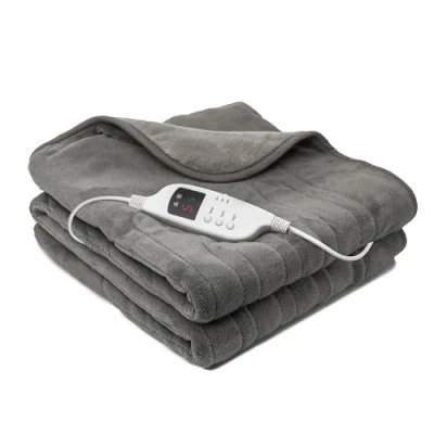 Image of DAEWOO HEA1914GE Heating Blanket Grey, 160 x 120 cm