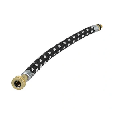 Image of Woods/Presta Valve Connector Cycle Bike Foot Pump Replacement Hose Attachment