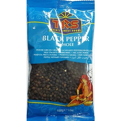 Image of 100g TRS Whole Black Pepper (Black Peppercorns)